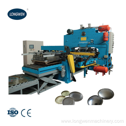 Packaging machine punch press in metal end making for sale